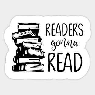 Readers Gonna Read Sticker